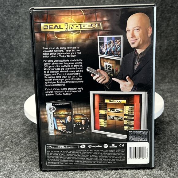 Deal or No Deal DVD TV Game Show 2006 Interactive Family Fun Howie Mandel - Picture 2 of 4